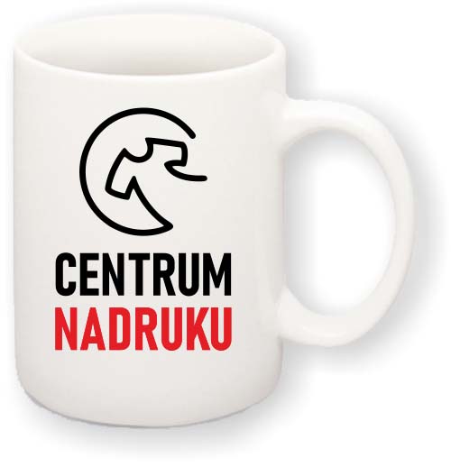 Kubek z nadrukiem sublimacyjnym Centrum Nadruku Maciej Galon